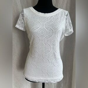 Banana republic white top